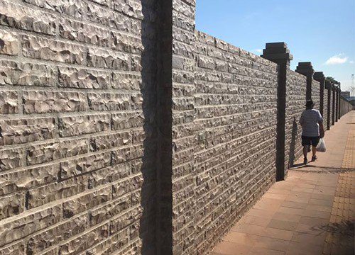 Muro em Basalto